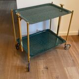 Serving rolling folding table Textable Vintage platforms