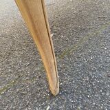 Louis XV extendable dining table, renovated, oak, 120-200cm, 19th century.