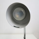 White metal articulated desk lamp