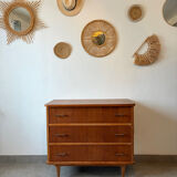 Vintage chest of drawers from the 1950s.