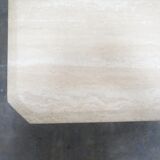Vintage travertine coffee table