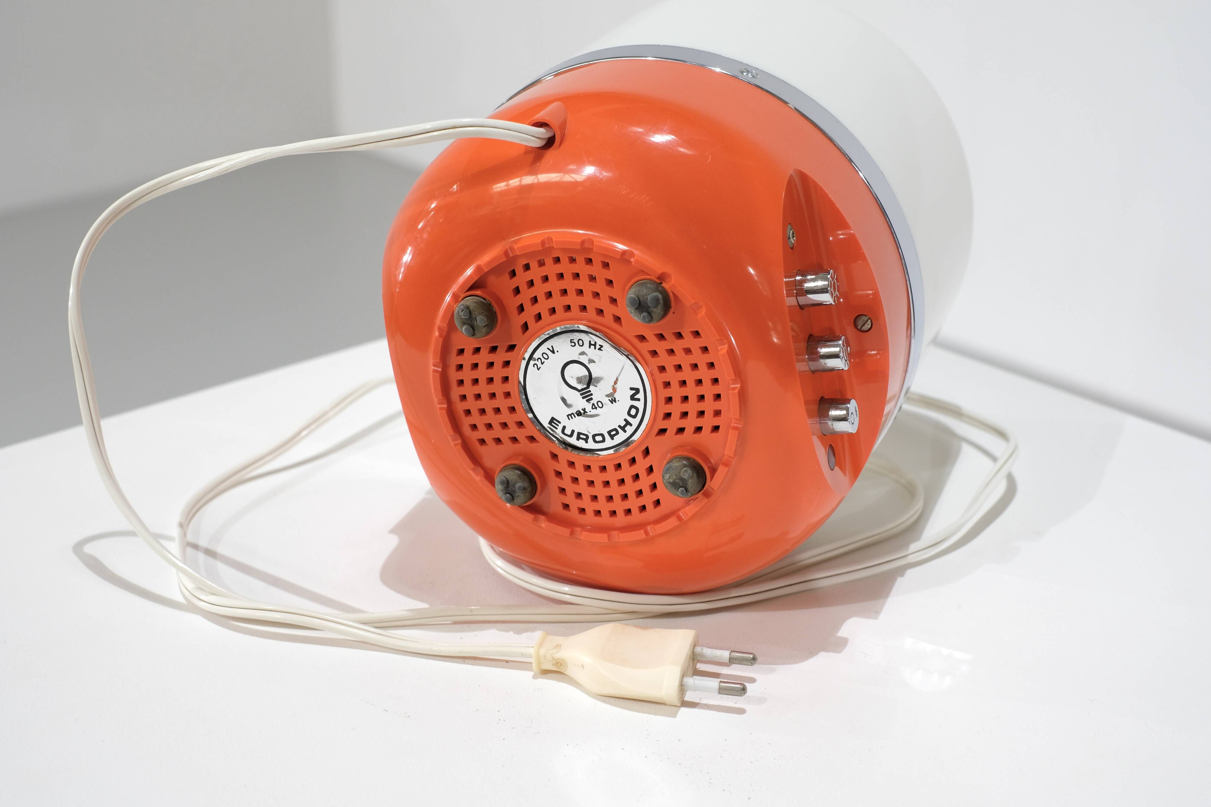 Radio lamp designed by Adriano Rampoldi for Europhon, Italy 1970s.