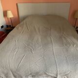 Almond-colored Caravan bedspread