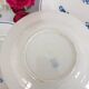5 assiettes creuses anciennes modèle floral de la manufacture française de Badonviller