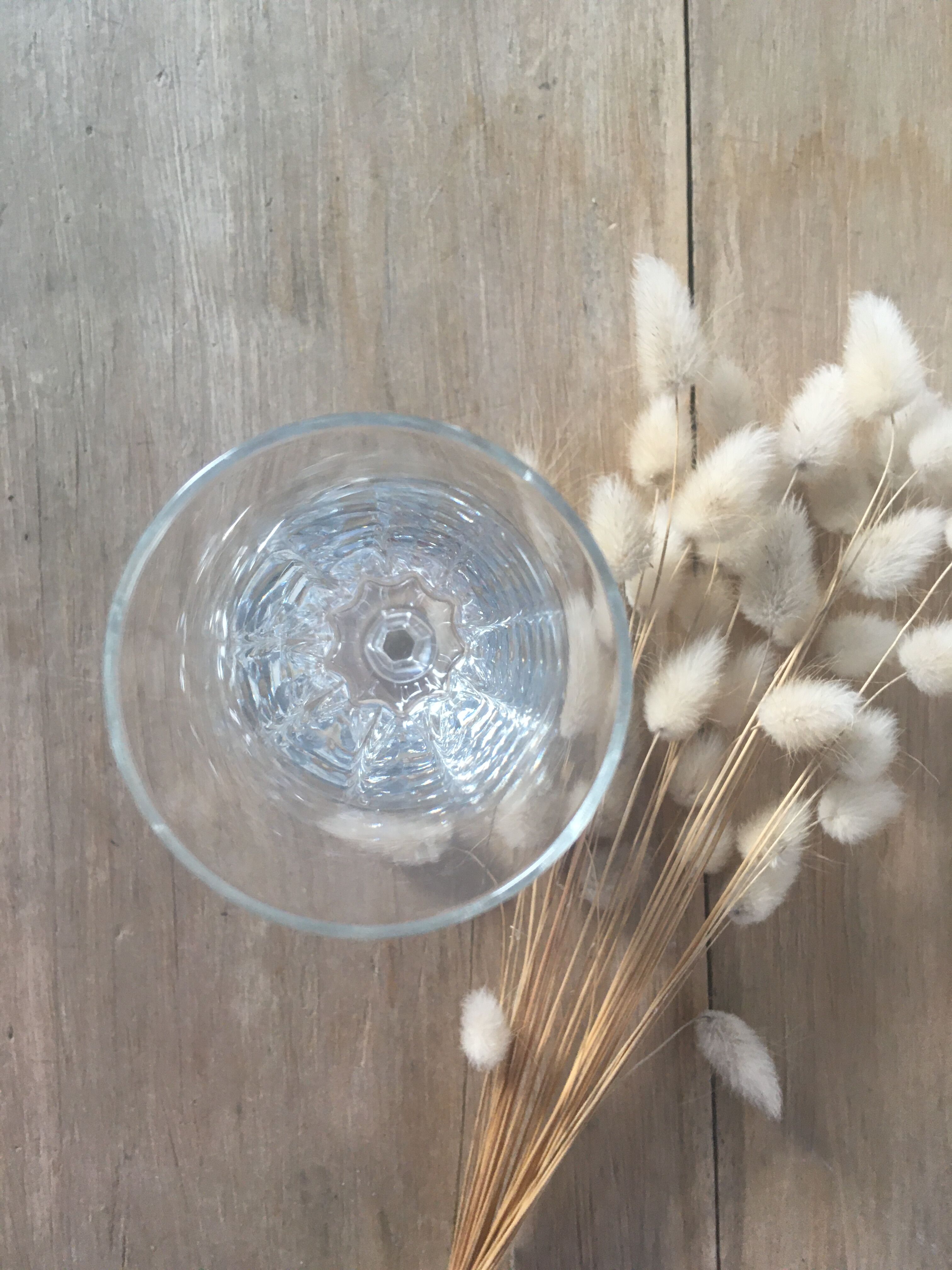 Vintage champagne flutes