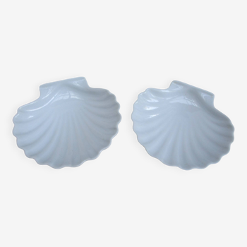 Coquille saint Jacques - CNP tradition de France - Porcelaine Limoges