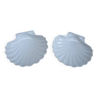 Scallop shell - CNP tradition de France - Limoges porcelain