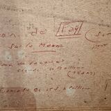 Old Oil Painting Georges LE MEILLEUR House on the Marne Impressionism