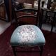 Napoleon III chair in blackened wood