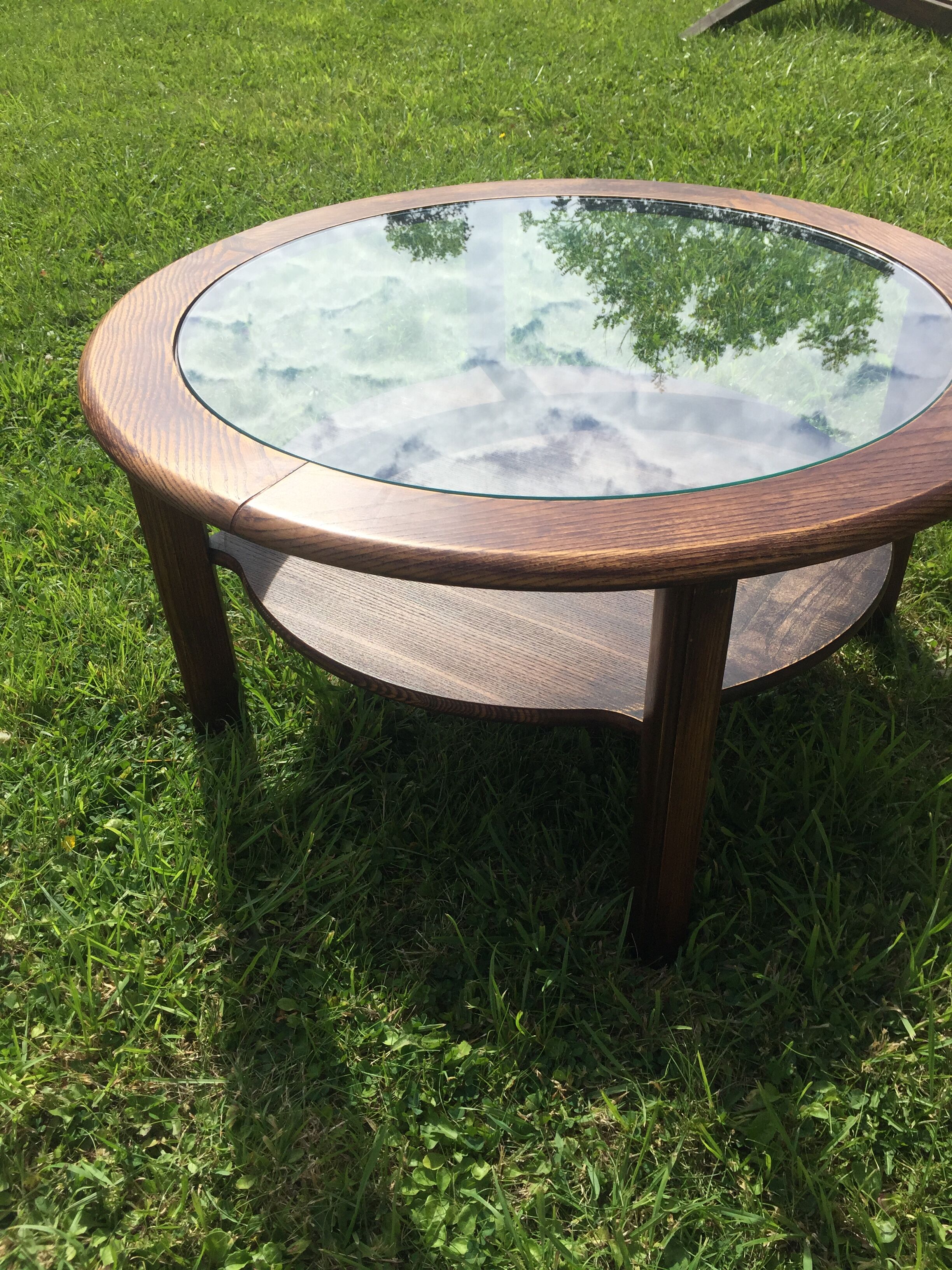 Vintage gplan round coffee table