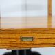 1930s Restored Art Deco Wooden Swivel Office Armchair