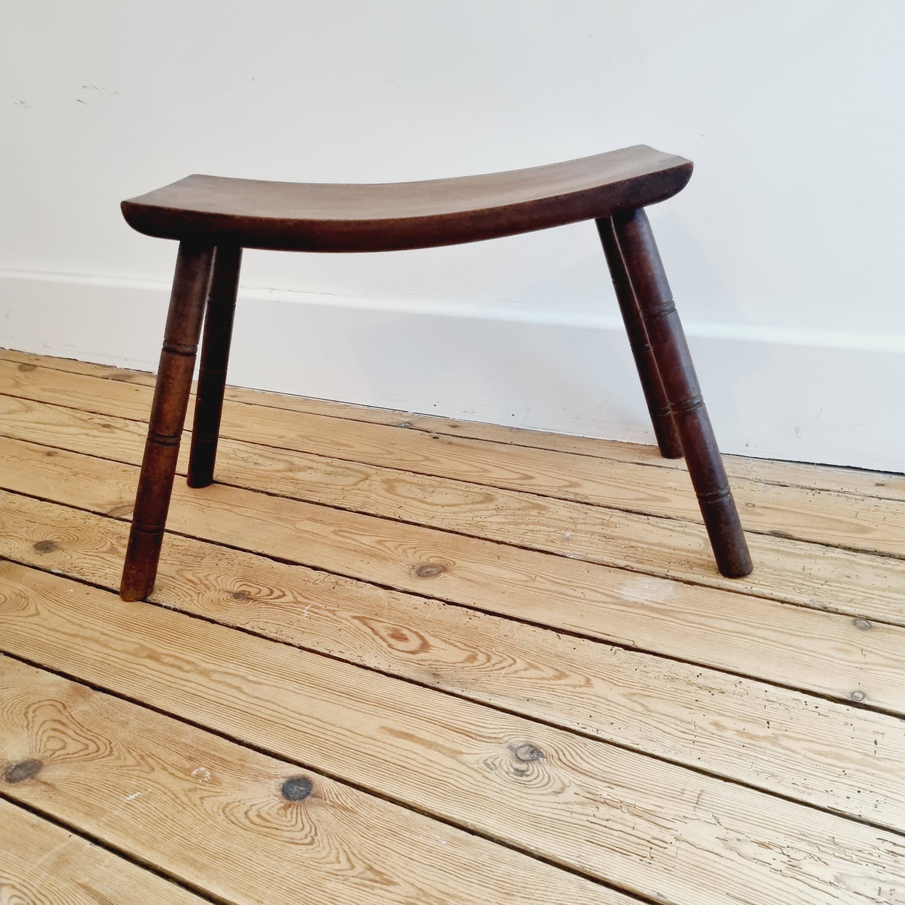 Oriental wooden stool