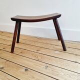 Tabouret oriental en bois