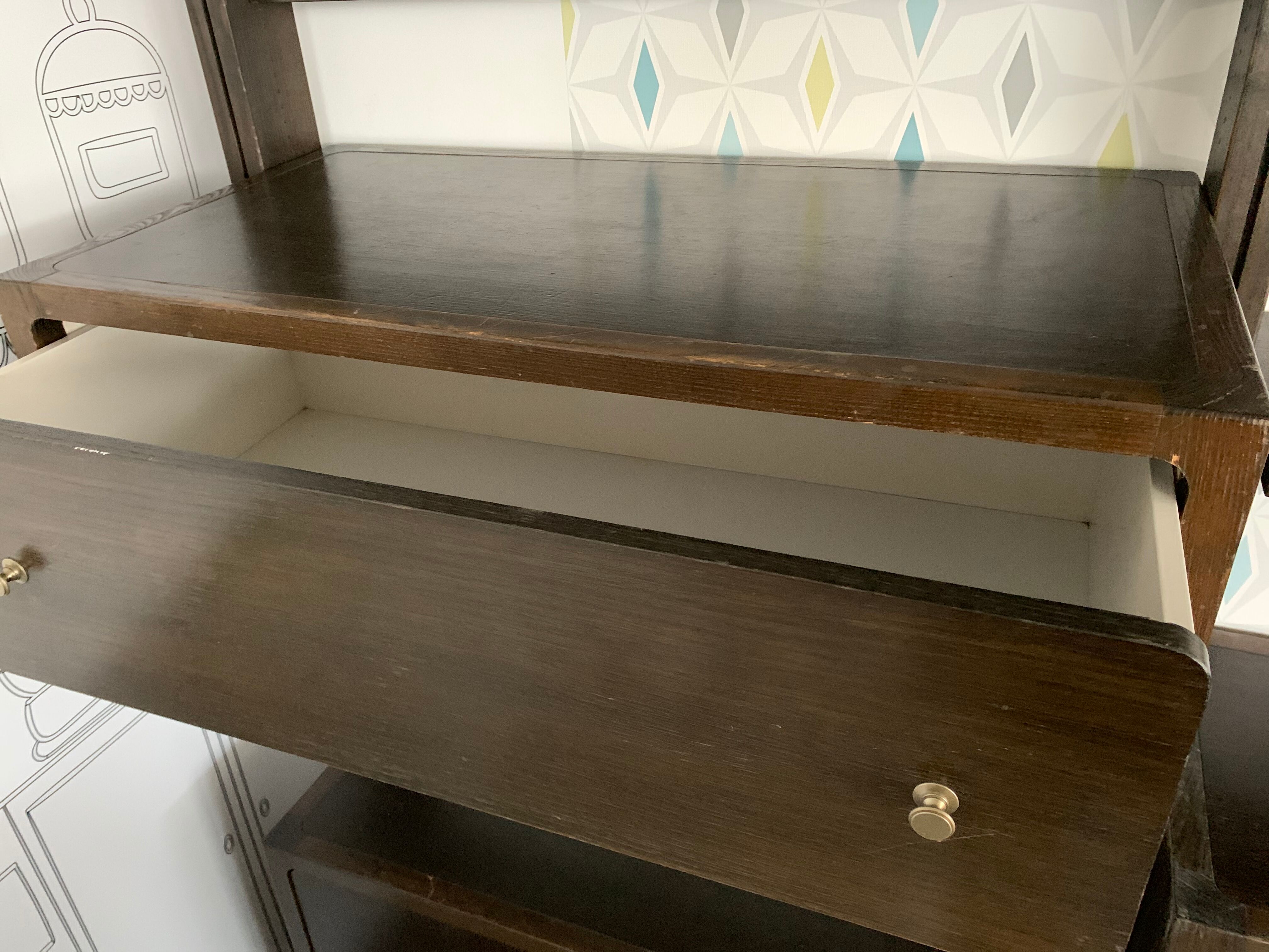 Vintage Roche Bobois modular shelf library