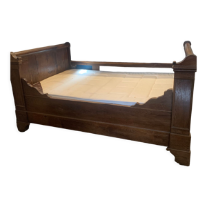 lit bateau en bois massif