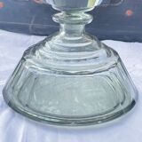 Carafe art deco blue green 1930