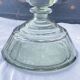 Carafe art deco blue green 1930