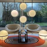 Lampe design Garrault Delord Prisunic Monoprix édition limitée 210 exemplaire signee vintage Space Age opaline