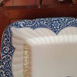 Rectangular dish from gien end of the 19th century 1880