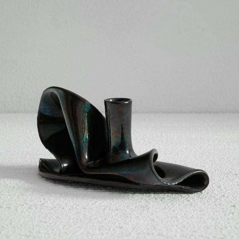 Candle holder Studio Pli metal Freeform