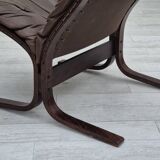 1970s, Norwegian design by Ingmar Relling, chair with stool model "Siesta".