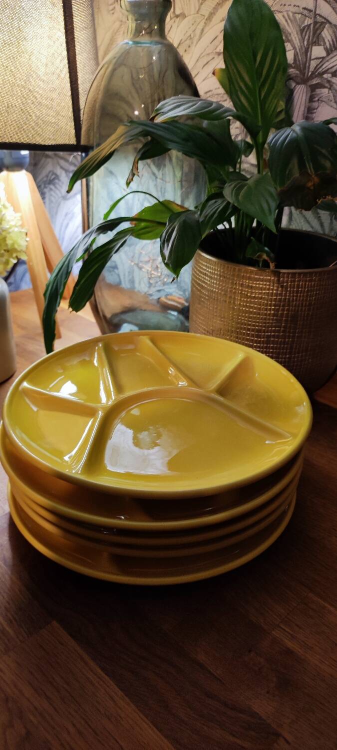 Niderviller fondue plates