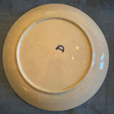 Series of 6 Wasmuel slip plates from the end of the 19th century (19th century)