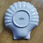 Porcelain molds & fries plate Croquet Quimper