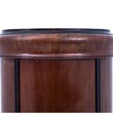 Bollard cabinet, Northern Europe, Biedermeier. Antique.