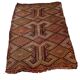 Tapis kilim turc vintage 100 x 67 cm