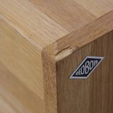 Filing cabinet with curtain
