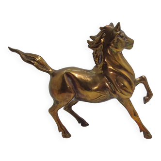 Brass horse