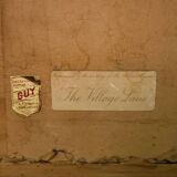 Painting The Village Lane reproduction 1960’s