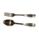 silver-plated children's cutlery set weighing 60 grams with case