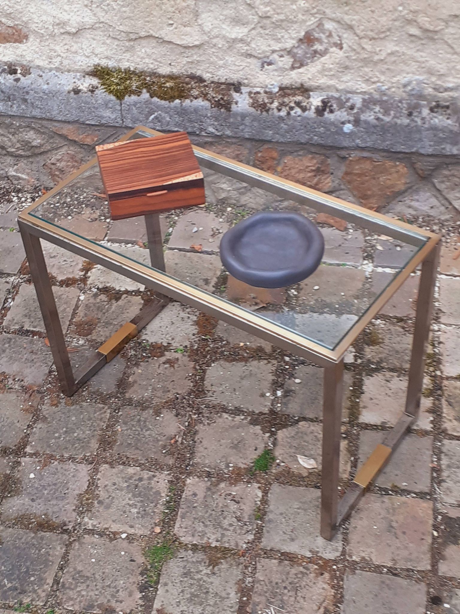 Paire de bout de canapé, chevets année 70