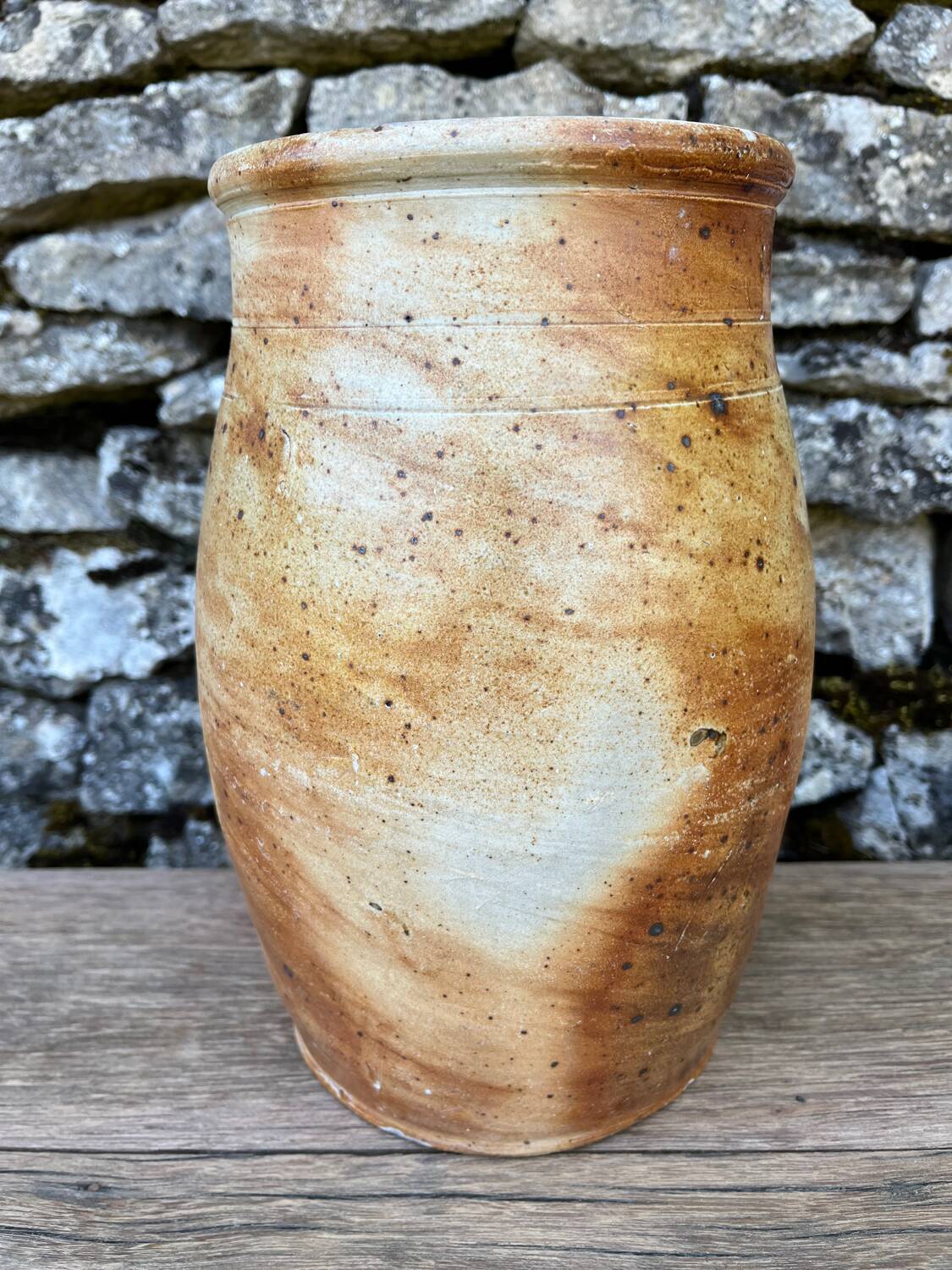Jar, stoneware jug