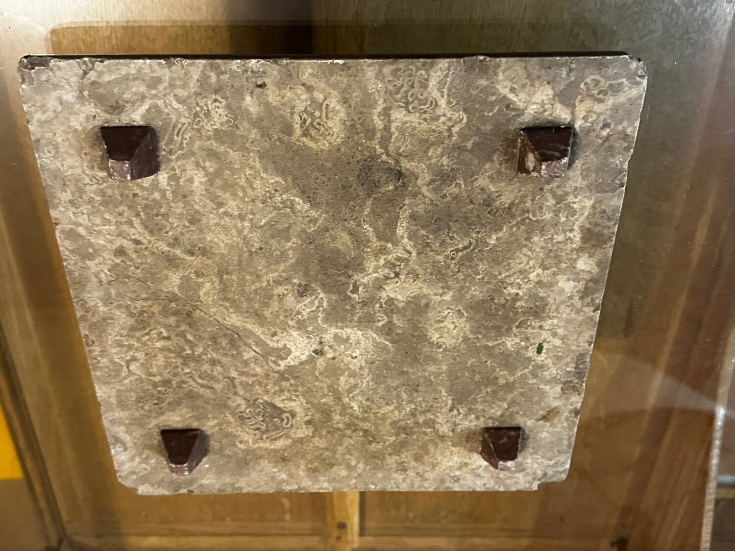 Trivet, base in ancient marble