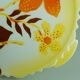 Cake plate by th. paetsch floral spray-painted decoration art deco