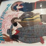Fashion painting 1924 At Galeries Lafayette