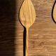 Teak pie server kitchen utensil L30 W8