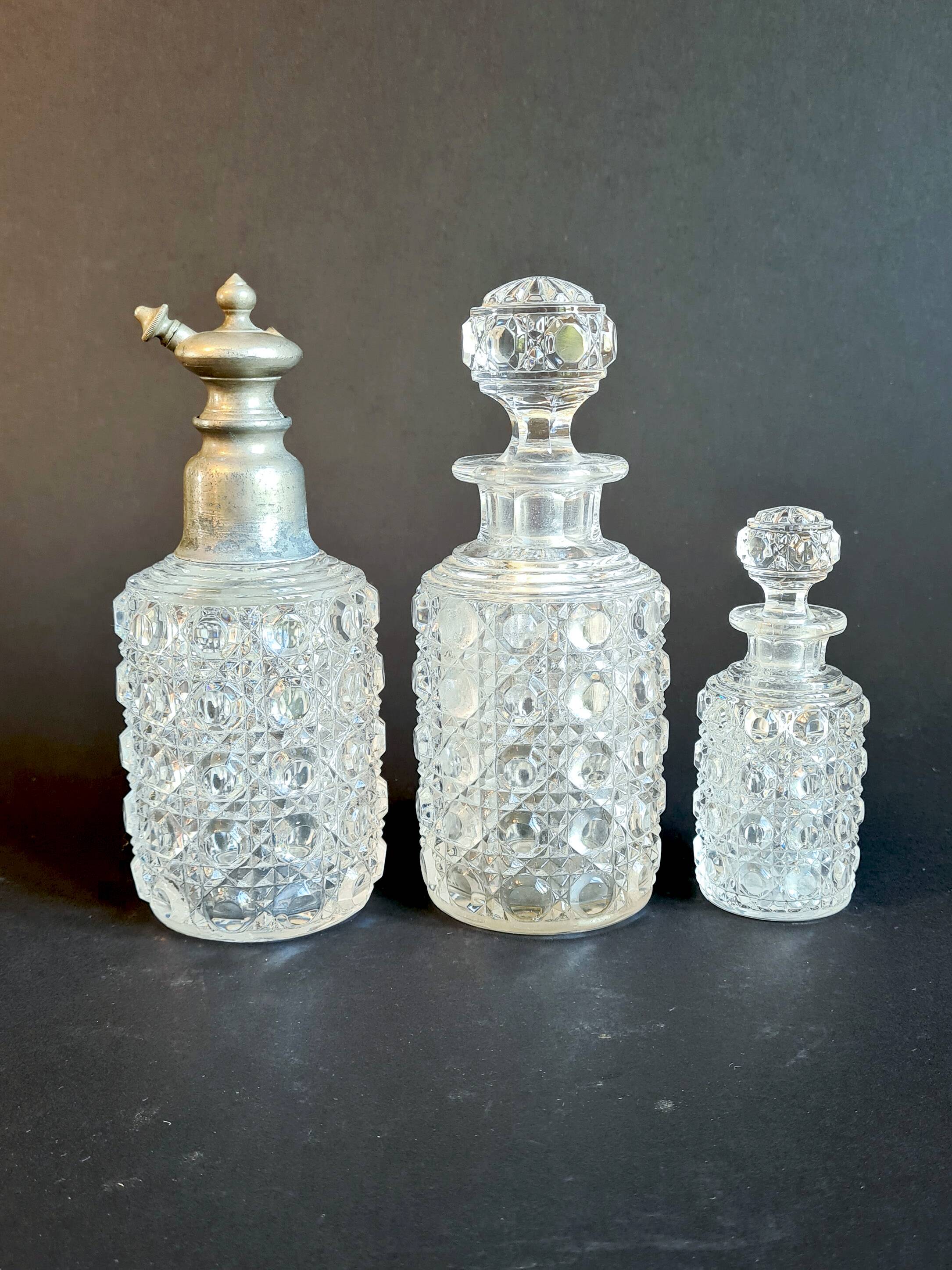Baccarat Cut Crystal Toiletry Set
