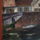 Vintage framed oil on canvas signed.