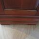 Cherrywood chest of drawers with ogee – 4 drawers – 80s – Louis Philippe style