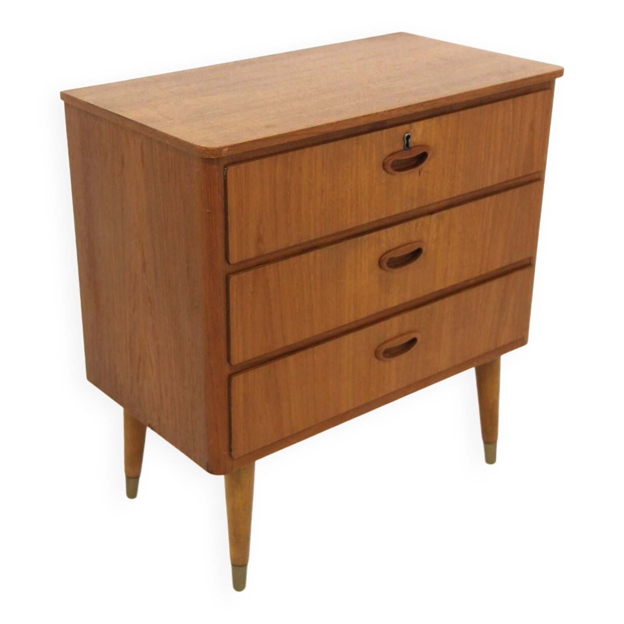 Scandinavian teak chest of drawers, Sweden, 1960