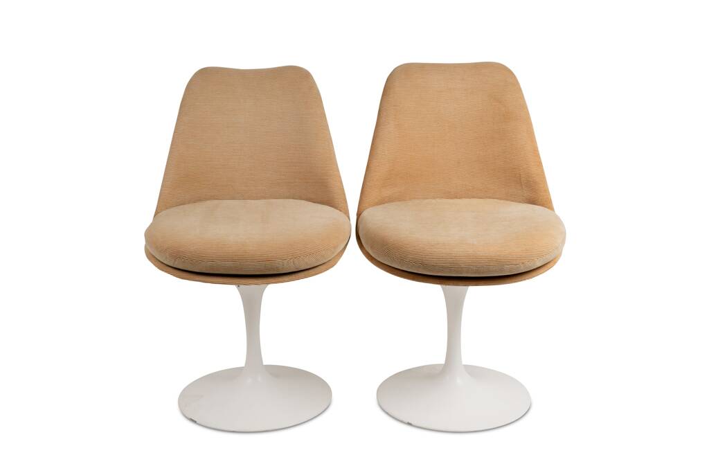 Série de 8 chaises « Tulipe » par Eero Saarinen, pour Knoll, années 1970