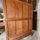 Antique Art Nouveau wardrobe with mirror – Early 20th century