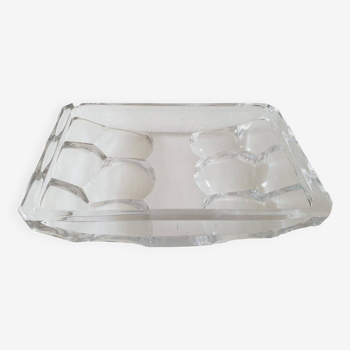 Rectangular crystal centerpiece vannes unsigned crystal