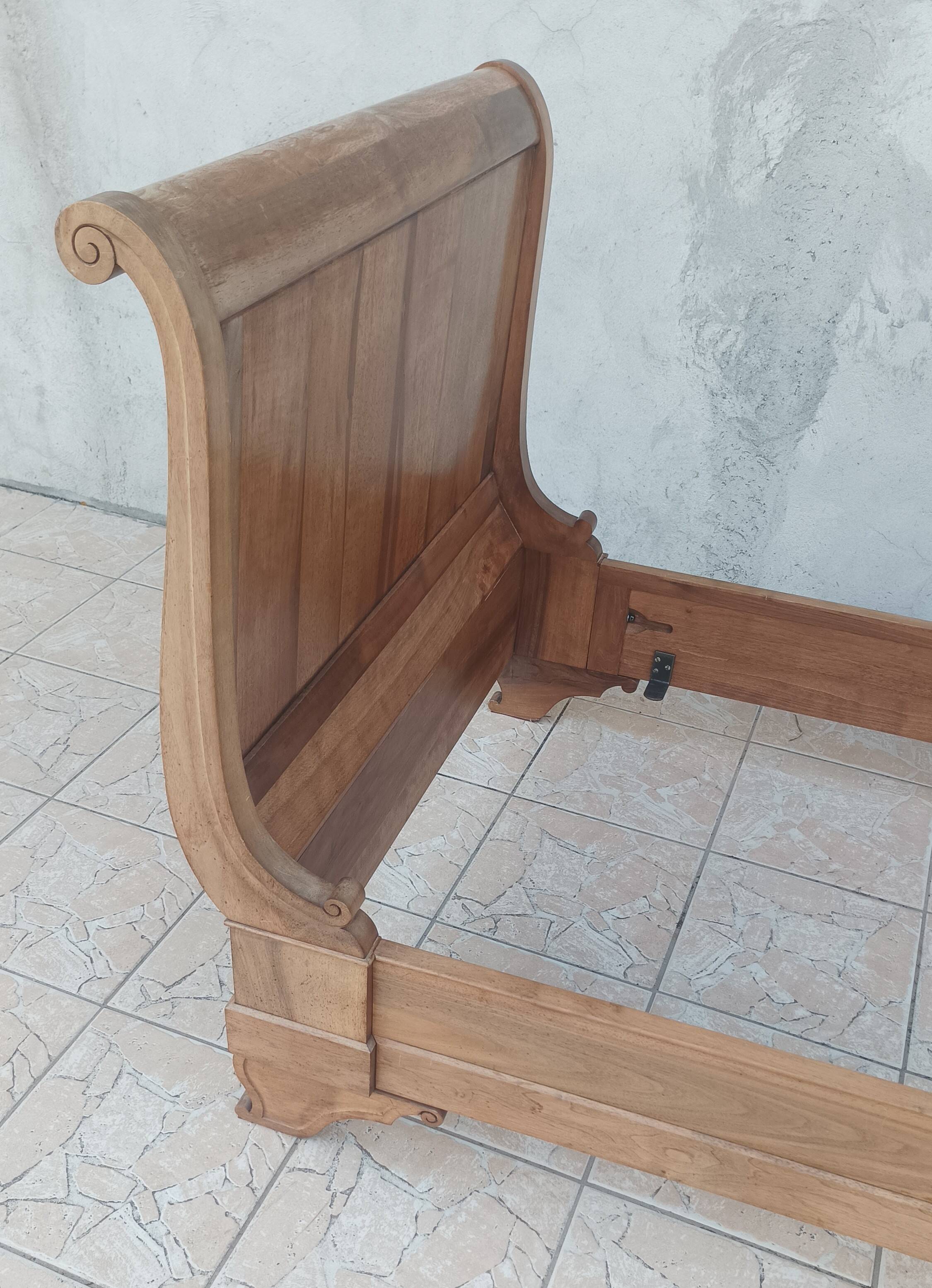 Empire Style Mahogany Bed