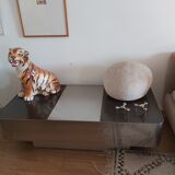 70s coffee table with built-in bar