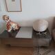 70s coffee table with built-in bar